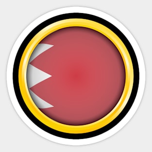 Bahrain State Flag Sticker